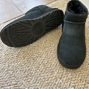 UGG Black Ankle Boots